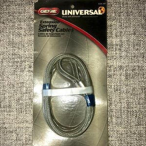 GENIE Universal Extension Spring Safety cables.